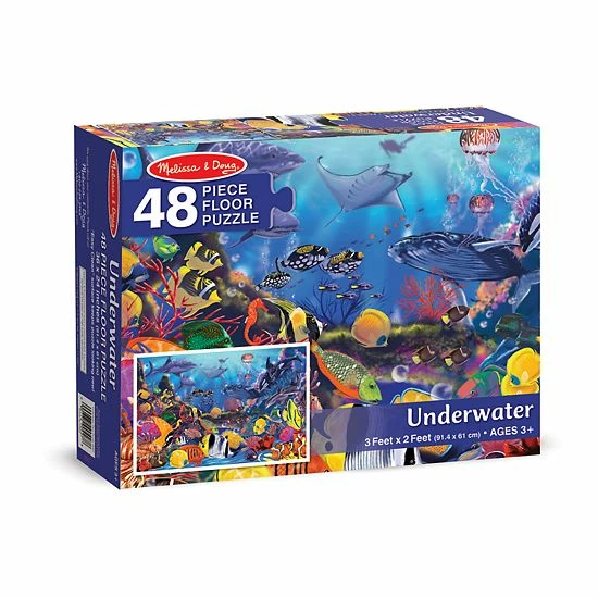 Melissa & Doug Underwater Floor Puzzle - Image 2