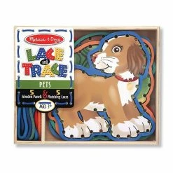 Melissa & Doug Lace & Trace Pets Set