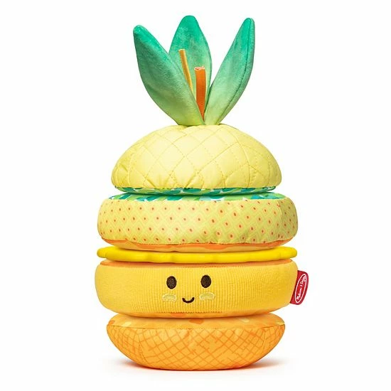 Melissa & Doug Pineapple Soft Stacker - Image 2