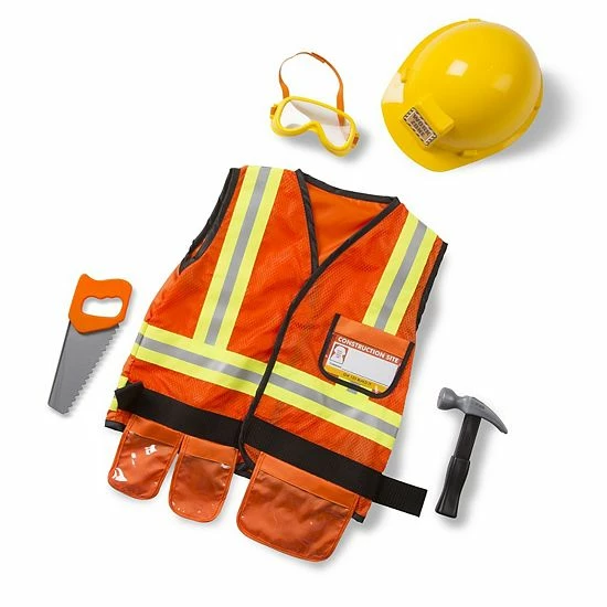 Melissa & Doug Construction Worker Costume - Kids