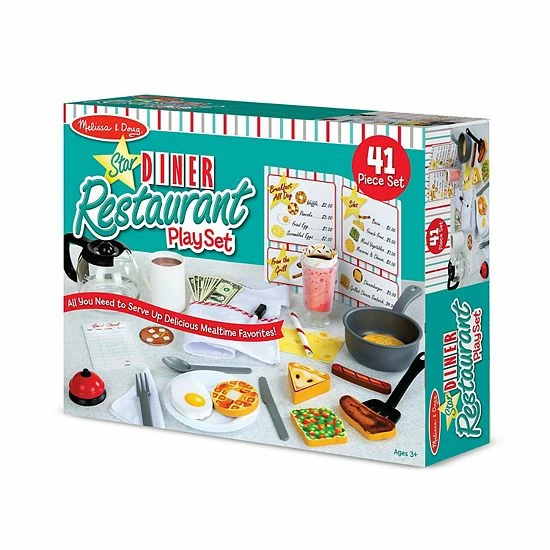 Melissa & Doug Star Diner Play Set - Image 8