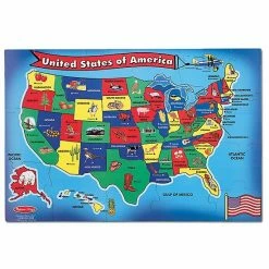 Melissa & Doug USA Map Floor Puzzle