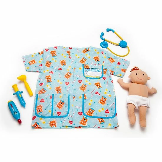 Melissa & Doug Pediatric Nurse Role Play Costume - Image 2
