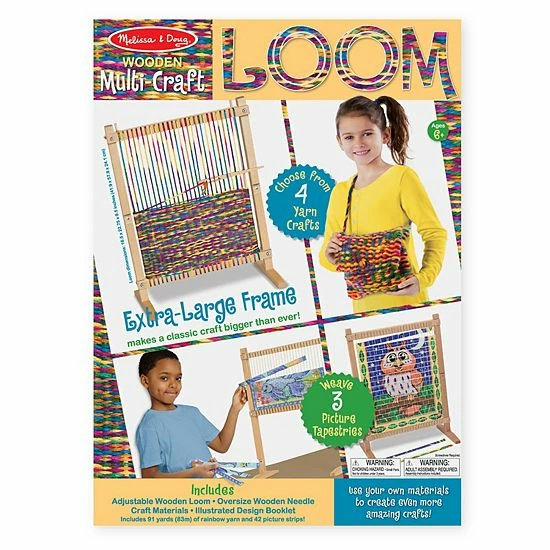 Melissa & Doug Multi-Craft Weaving Loom - Image 10