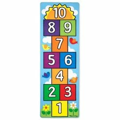Melissa & Doug Hop & Count Hopscotch Rug