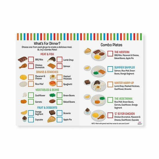 Food Fun Combine & Dine Dinners I By Melissa & Doug - Image 7