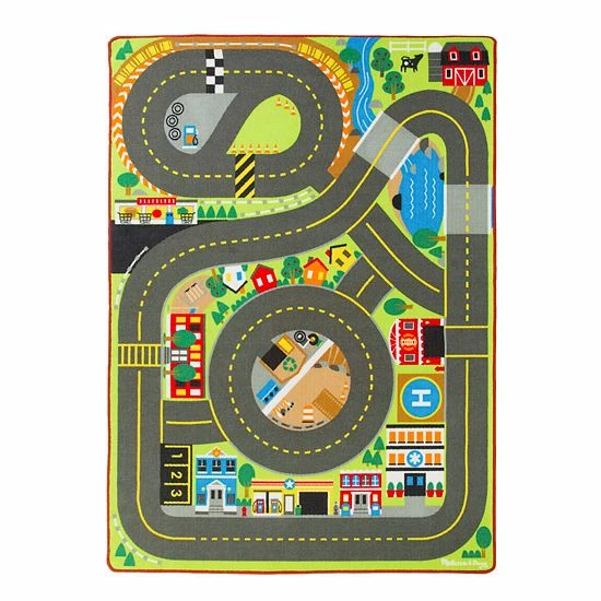 Melissa & Doug Jumbo Roadway Activity Rug