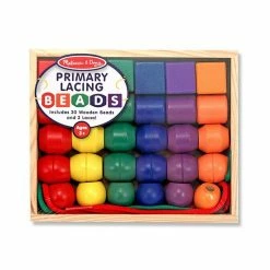 Melissa & Doug Primary Lacing Beads